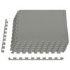 vidaXL Baseino grindų kilimas 6 pcs Pilka 2,16 m&sup2; EVA puta