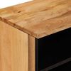 vidaXL Televizoriaus spintelė su stalčių Natūrali 80 x 33,5 x 46 cm