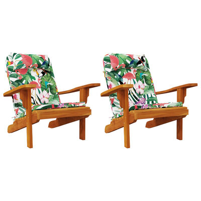 vidaXL Adirondack kėdės pagalvėlės, 2vnt., spalvotos, oksfordo audinys