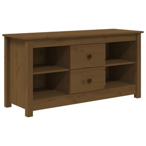 vidaXL Televizoriaus spintelė, medaus ruda, 103x36,5x52cm, pu&scaron;is