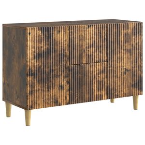 vidaXL Kabalas Dūminio ąžuolo 89 x 34,5 x 60 cm Apdirbta mediena