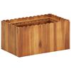 vidaXL Sodo lovelis, 50x30x25 cm, akacijos masyvas, auk&scaron;tas