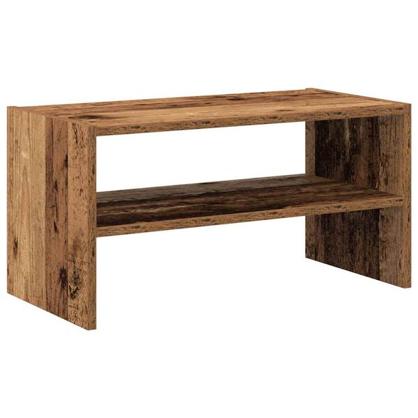 vidaXL Batų lentyna, sukraunamos, medienos, 60x30x30,5cm