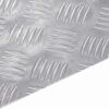 vidaXL Laiptų danga Stačiakampio 4 pcs Sidabro 40 x 30 cm Aliuminis