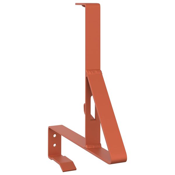 vidaXL Sniego sargybos laikiklis 12 pcs Raudona 29,5 x 3 x 34,5 cm