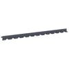 vidaXL Vejo kra&scaron;tas 10 pcs 102 x 4 x 4 cm Plienas Antracito