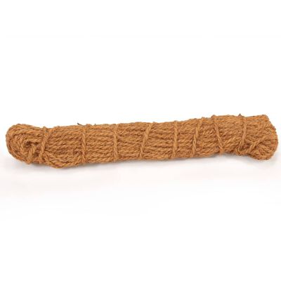 vidaXL Kokoso pluošto virvė, 8-10mm, 200m