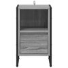 vidaXL Naktinis staliukas su stalčių Pilkas Sonoma 39,5 x 30 x 50 cm