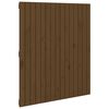 vidaXL Sieninis galvūgalis, medaus rudas, 95,5x3x110cm, pu&scaron;ies masyvas