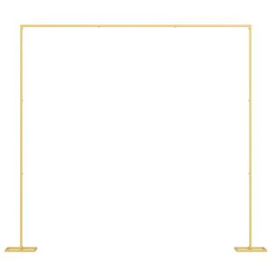 vidaXL Vestuvinis Arklys Auksinė 338 x 35 x 300 cm Plienas