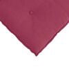 vidaXL Apsaugos Pagalvė Vyno raudona 60 x 50 cm Kordūrinis audinys