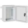 vidaXL Control Cabinet Pilka 47 x 20 x 60 cm ABS plastikas