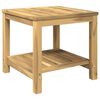 vidaXL Kavos staliukas Balta apdaila 48,5 x 49 x 45 cm