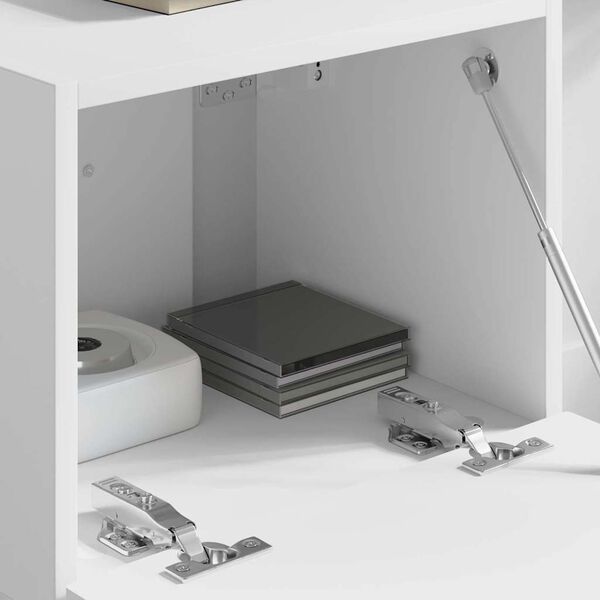 vidaXL TV sieninė spintelė Balta 60 x 31 x 29.5 cm Apdirbta mediena