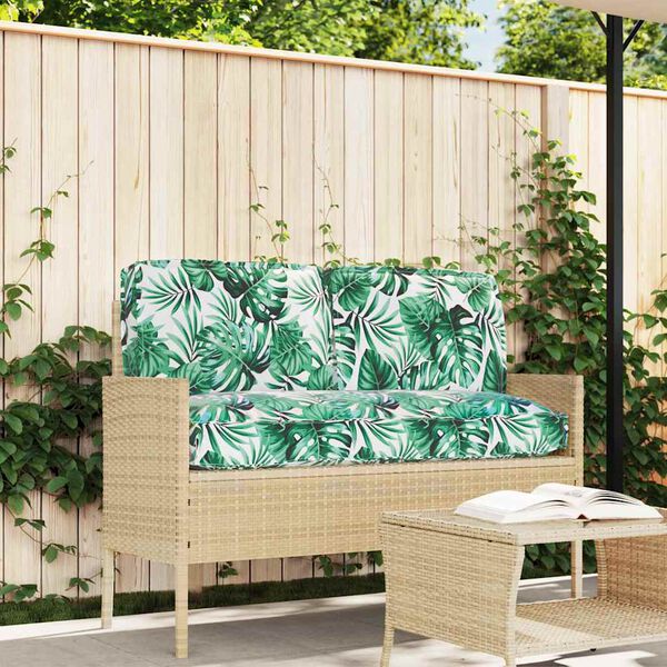 vidaXL Pagalvių komplektas Lapelis 3 pcs Lapų ra&scaron;tas Oksfordo audinys