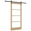 vidaXL Slankios durys Natūrali 93 x 202 cm