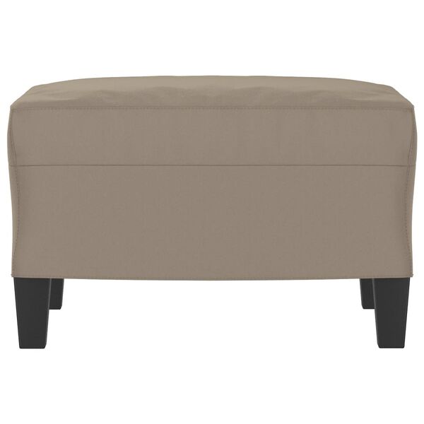 vidaXL Pakoja, taupe spalvos, 60x50x41cm, mikropluošto audinys