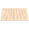 vidaXL Spintelės durelės, 2vnt., 99,3x59,4cm, pušis, žaliuzių dizaino
