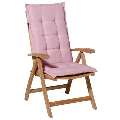 Madison Pagalvėlė kėdei su aukštu atlošu Panama, rožinė, 123x50cm