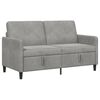 vidaXL Sofa su saugojimo vieta &Scaron;viesiai pilka 152 x 78 x 87 cm