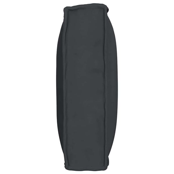 vidaXL Pagalvėlė Juoda 80 x 40 x 12 cm Oksfordo audinys