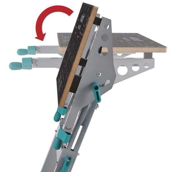 wolfcraft Stalas dirbtuvėms su spaustuvu, Master 700 6908000