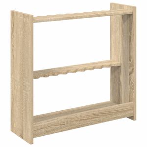 vidaXL Biliardo lazdos stovas Apdirbta mediena 60 x 20 x 57 cm