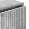 vidaXL Kabalas Betono pilka 79,5 x 33 x 82 cm Apdirbta mediena