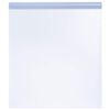 vidaXL Window Film Frosted Pilka 23.6 x 196.9 in PVC