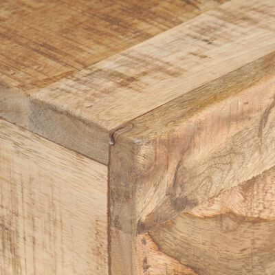 vidaXL Šoninis staliukas, 40x30x50cm, neapdorota mango mediena