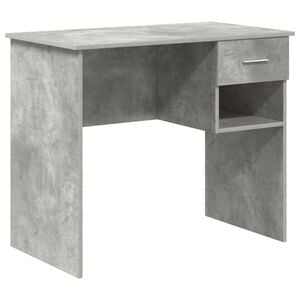 vidaXL Stalas Betono pilka 90 x 49 x 75 cm Apdirbta mediena