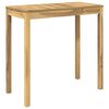 vidaXL Sodo Baro Stalas Balta 108,5 x 55 x 105 cm