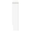 vidaXL Radiatoriaus uždangalas, baltos spalvos, 205cm, MDF