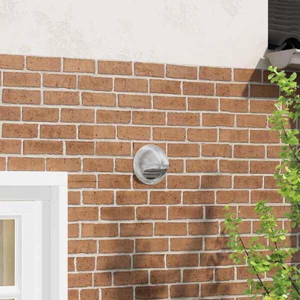 vidaXL Oro ventiliacijos dangčiai 8 pcs Sidabro 150 mm