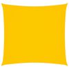 vidaXL Uždanga nuo saulės, geltona, 7x7m, oksfordo audinys, kvadratinė