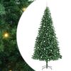 vidaXL Dirbtinė Kalėdų eglutė Žalia 300 cm PVC ir Metalas ir Plastikas