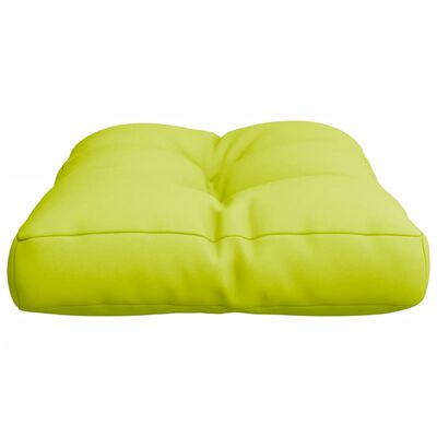 vidaXL Paletės pagalvėlė, ryškiai žalios spalvos, 50x40x12cm, audinys