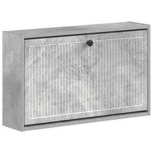 vidaXL Sieninis batų kabinetas EDE 71 x 17 x 43 cm Apdirbta mediena