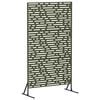 vidaXL Privatumo žaliuzės 100 x 50 x 180 cm Plienas Alyvuogių žalia