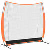vidaXL Beisbolo treniruočių tinklas Juoda 250 x 106,5 x 210 cm