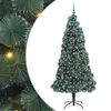 vidaXL Žalia 210 cm PET