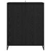 vidaXL Batu skrynia Juodas ąžuolas 79 x 36 x 100 cm Apdirbta mediena