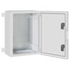 vidaXL Control Cabinet Pilka 47 x 20 x 60 cm ABS plastikas