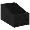 vidaXL LP įra&scaron;ų dėžutė Juodojo ąžuolo 18 x 32 x 18 cm Apdirbta mediena