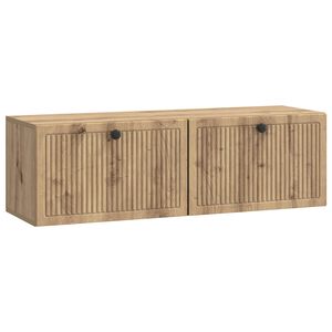 vidaXL Sieninė TV spintelė Artisano ąžuolo 98 x 31 x 30 cm