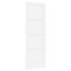 vidaXL Vidaus durys 73,5 x 211 cm fanera Balta