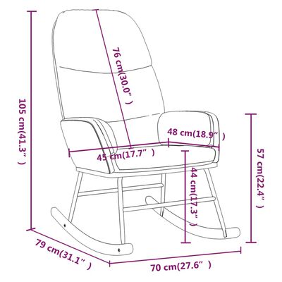 vidaXL Supama kėdė su taburete, juodos spalvos, audinys