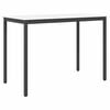 vidaXL Baro stalas Balta 150 x 80 x 105 cm Kietos pu&scaron;ies mediena