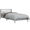 vidaXL Lovos rėmas Pilka Sonoma 80 x 200 cm Apdirbta mediena
