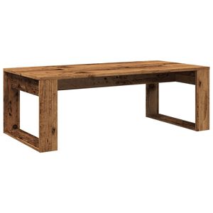 vidaXL Kavos staliukas, medienos, 102x50x35cm, apdirbta mediena